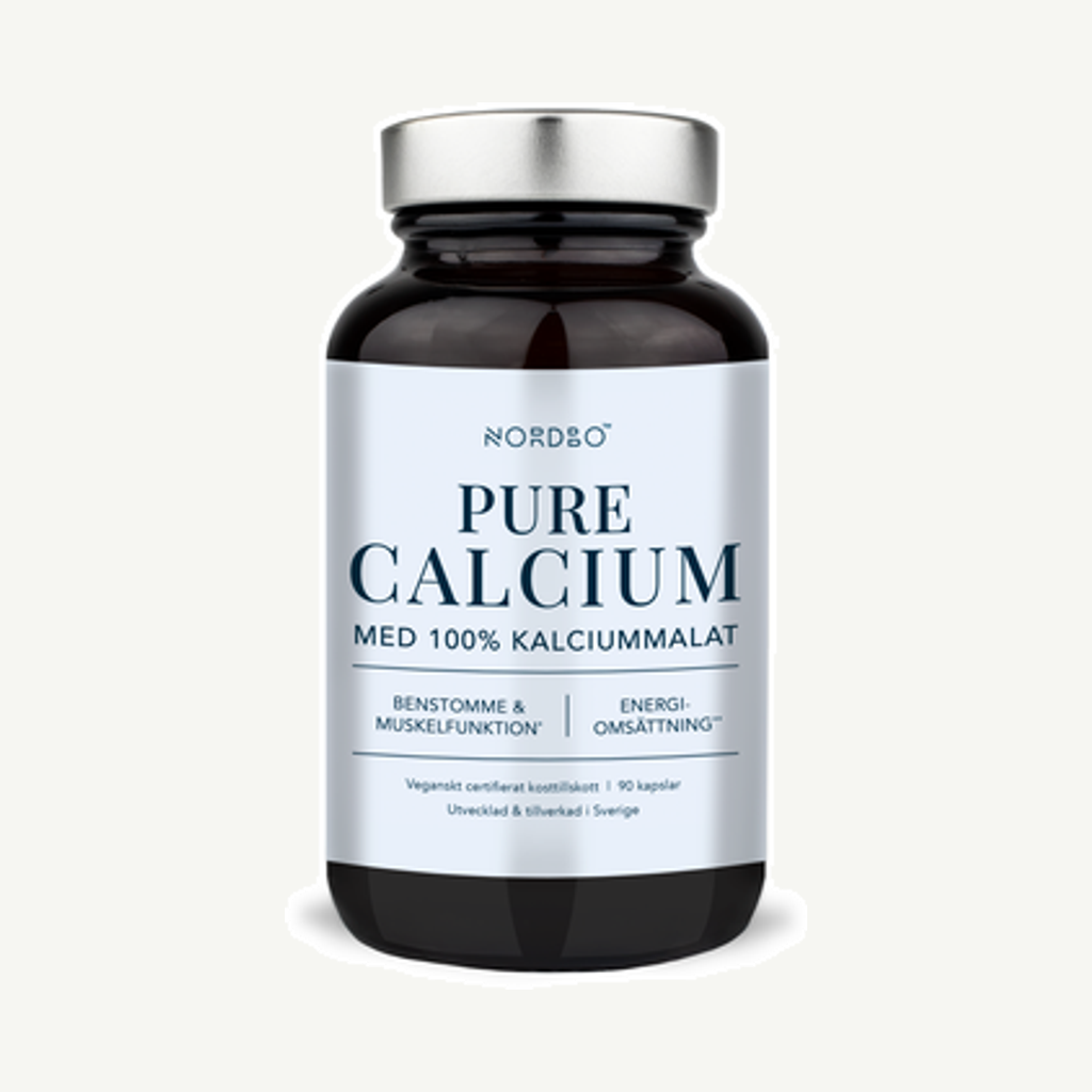Förpackningen till Pure Calcium 90k