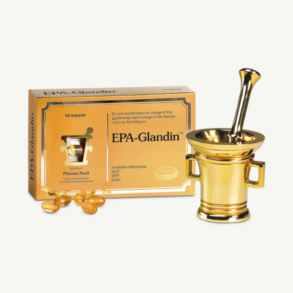 Förpackningen till EPA-Glandin 60 st
