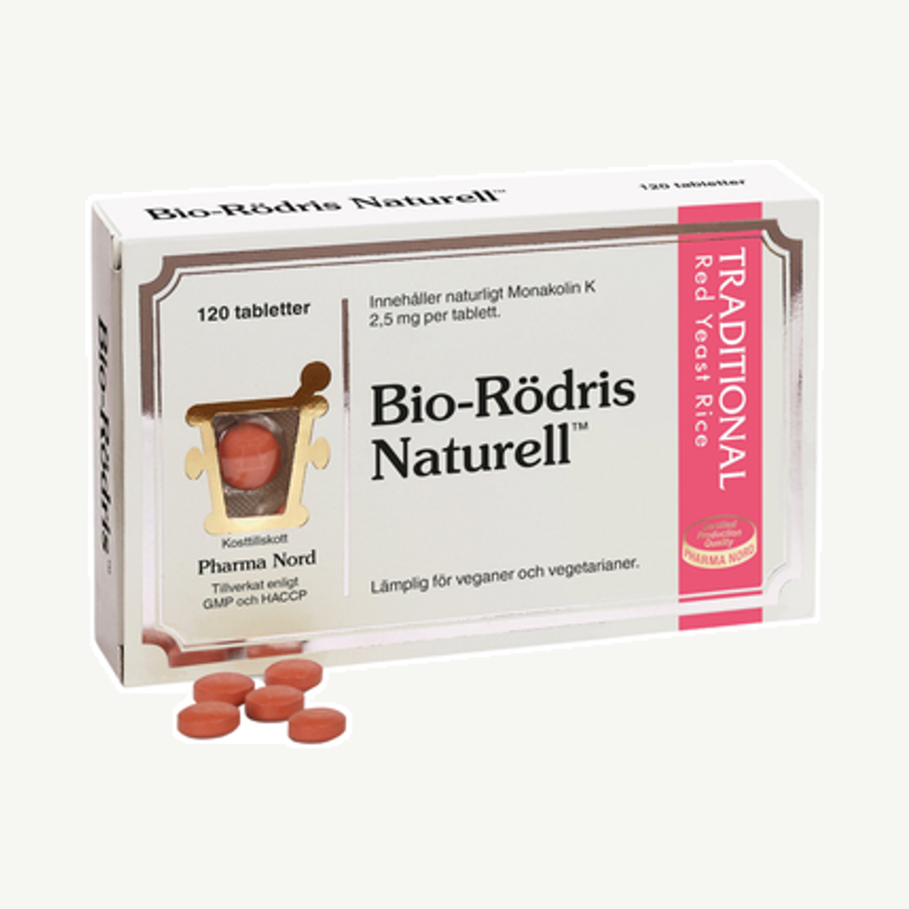 Förpackningen till Bio-Rödris Naturell 120t
