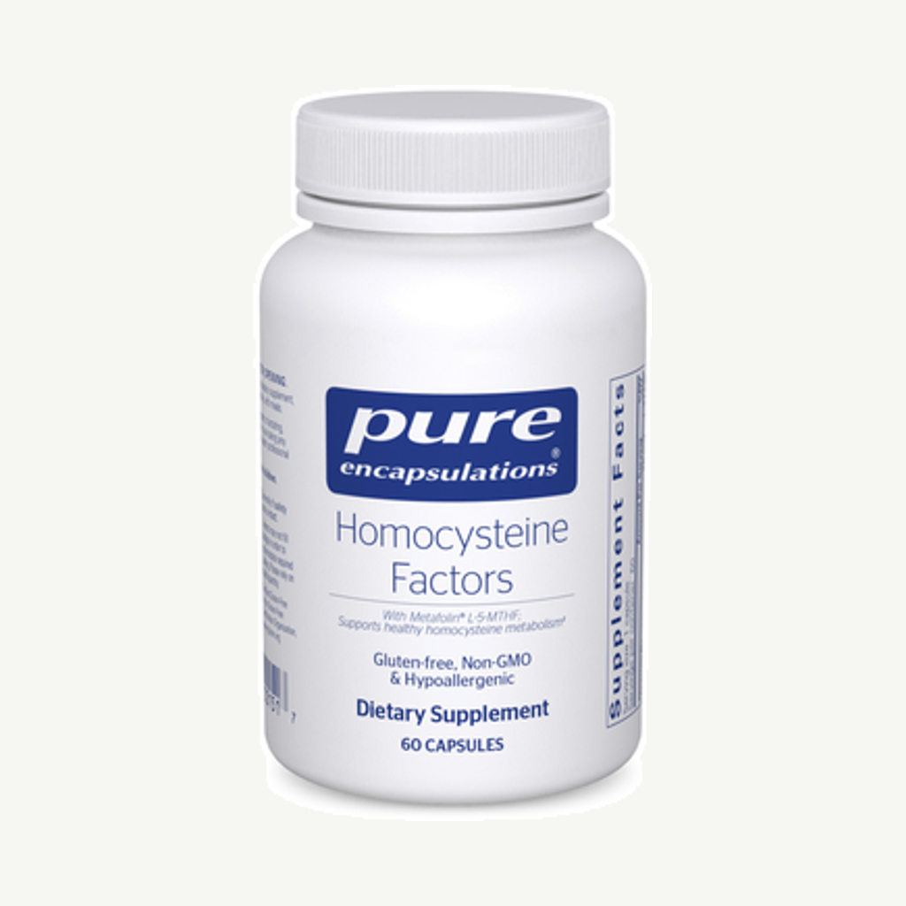 Förpackningen till Homocysteine Factors 60k