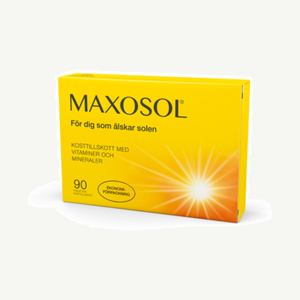 Förpackningen till Maxosol 90t