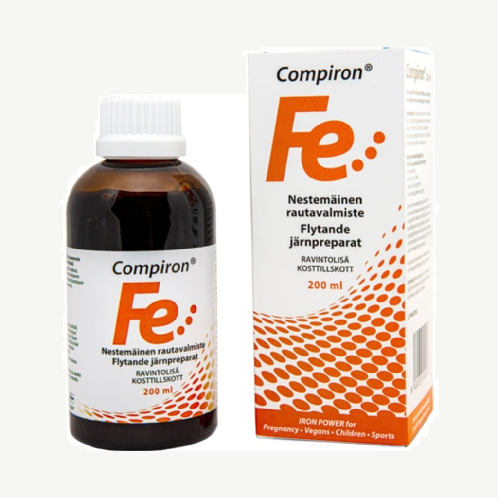 Förpackningen till Compiron 200 ml