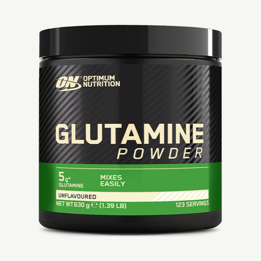 Förpackningen till Glutamin Pulver 630 g Naturell
