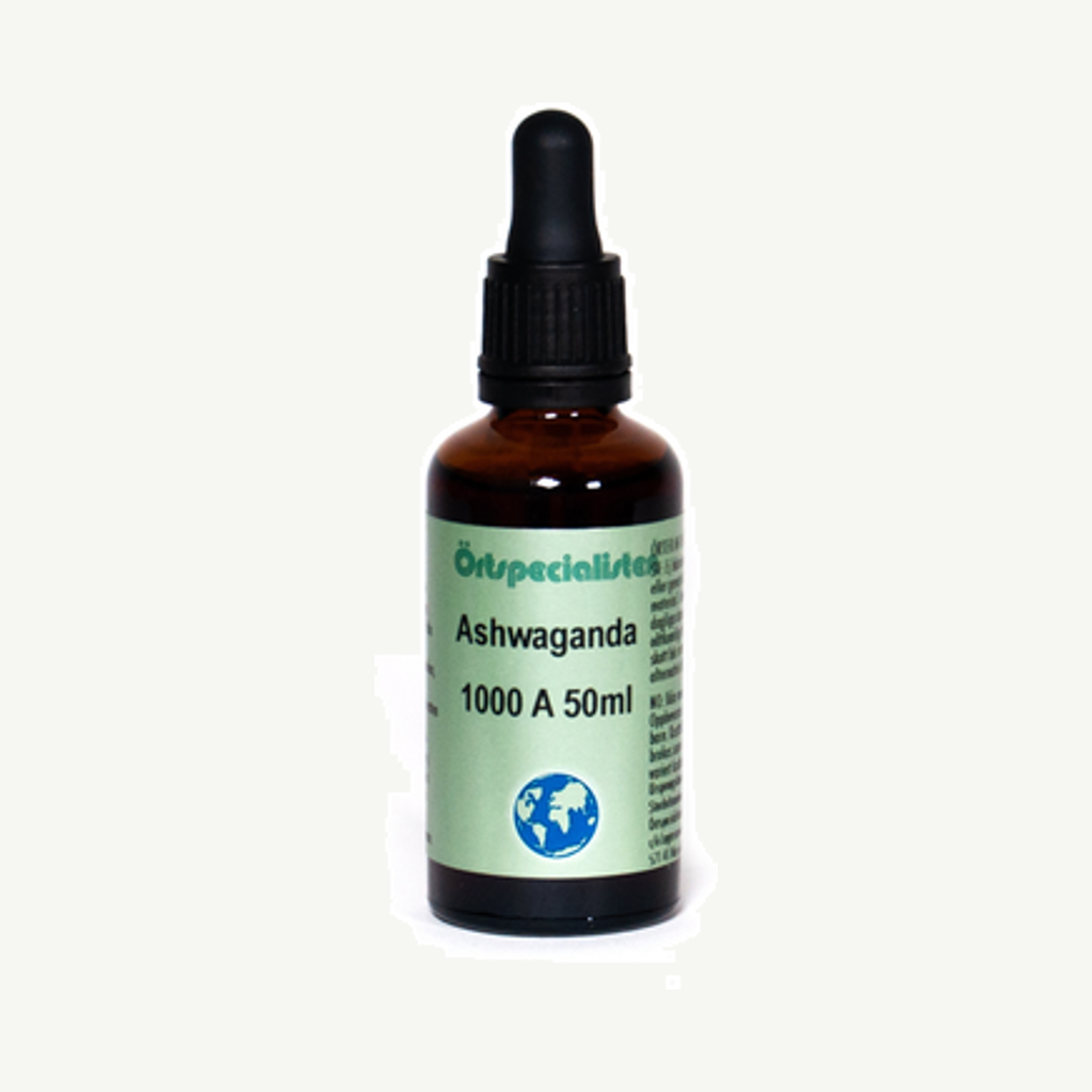 Förpackningen till Ashwagandha 1000A 50ml