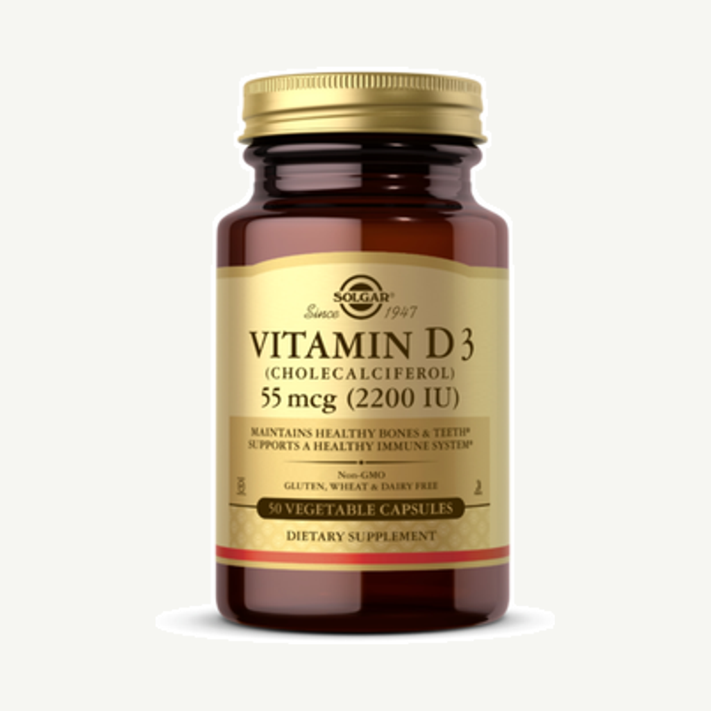 Förpackningen till Vitamin D3 2200IE 50k