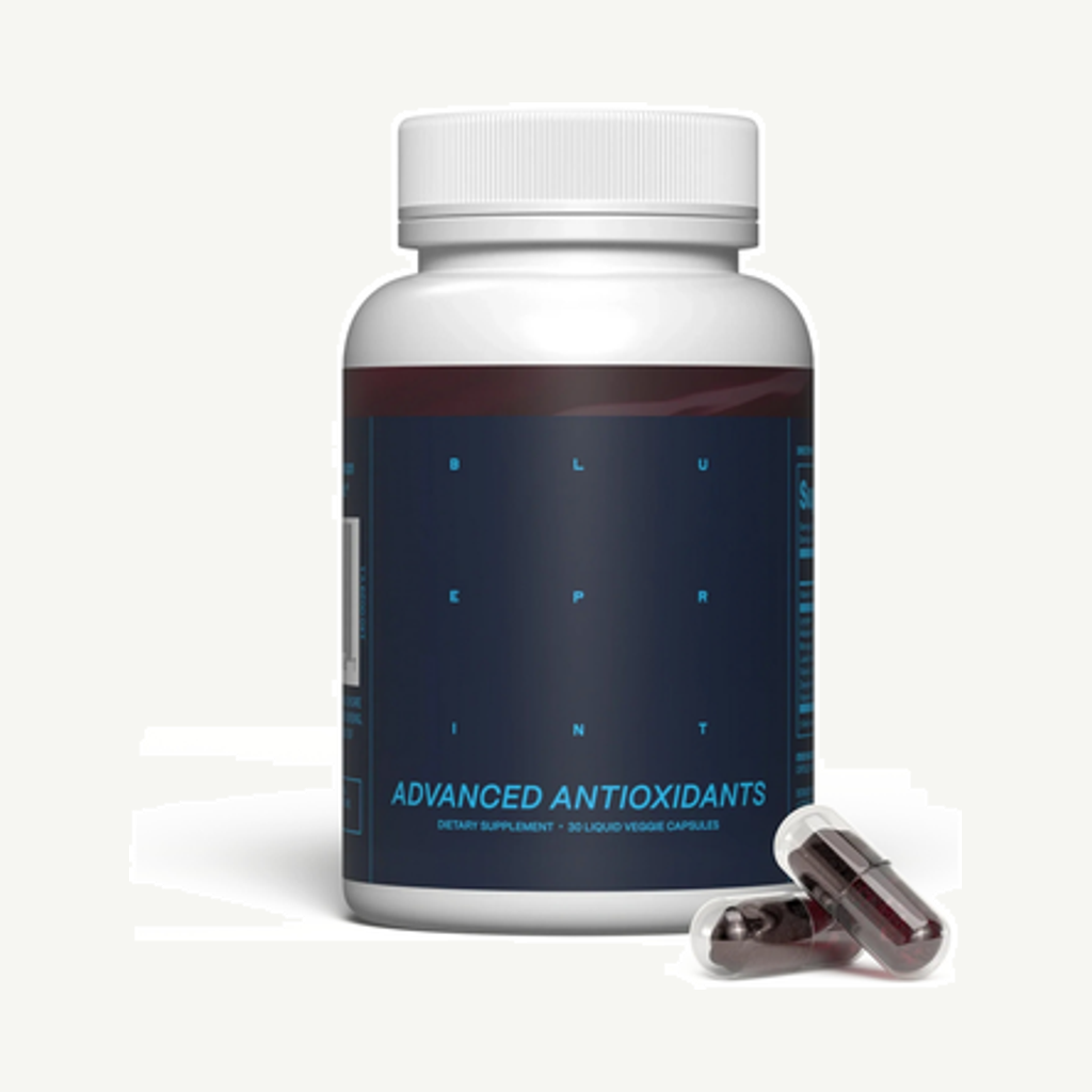 Förpackningen till Advanced Antioxidants 30k