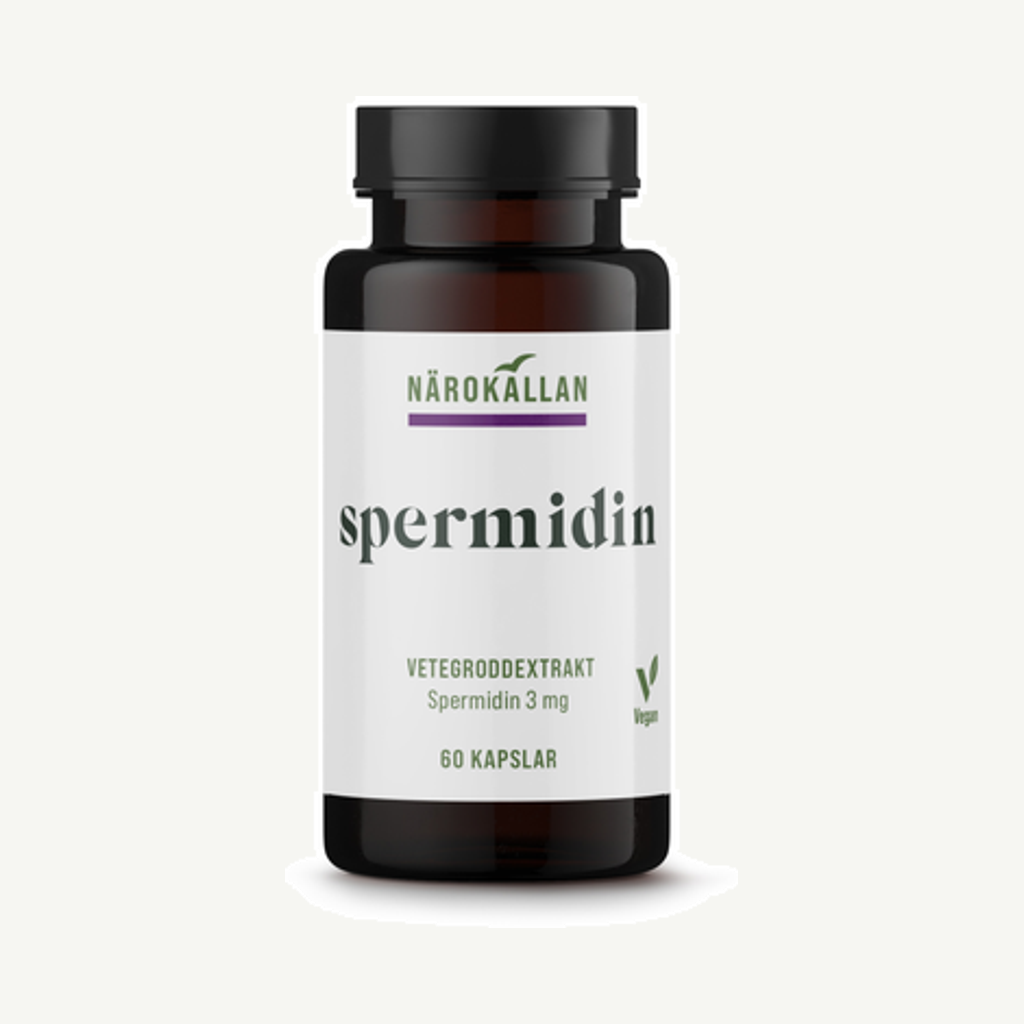 Förpackningen till Spermidin 60k