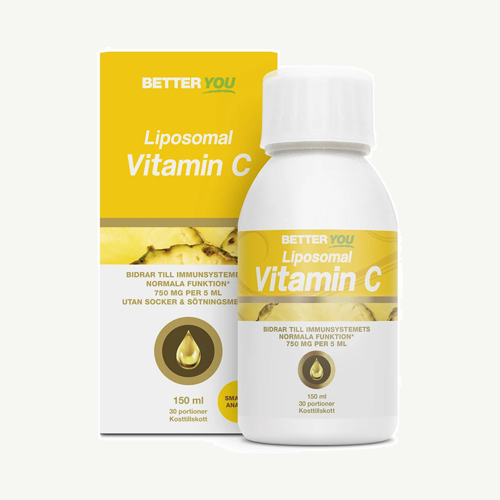 Förpackningen till Better You Liposomal Vitamin C - 150 ml