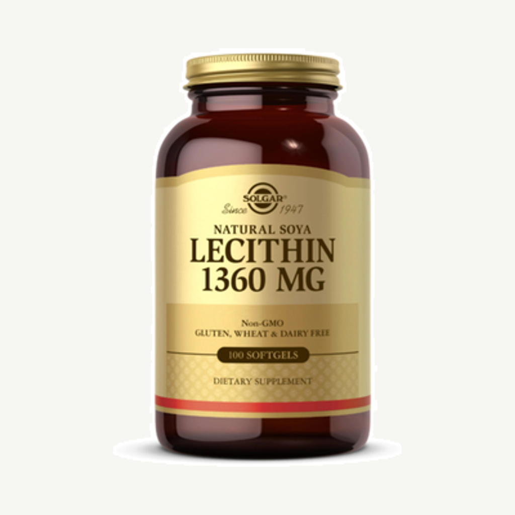 Förpackningen till Lecithin 1360mg 100k