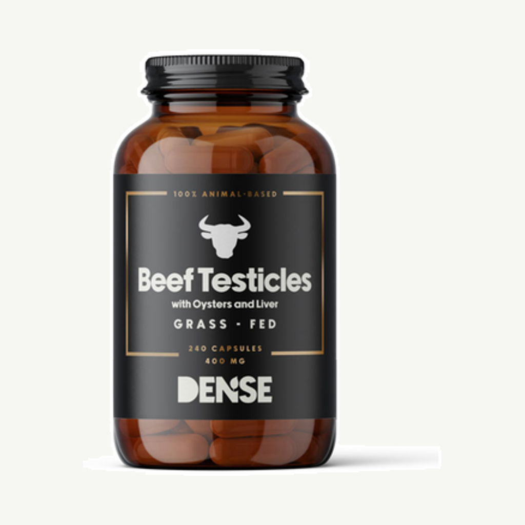 Förpackningen till Beef Testicles 240k