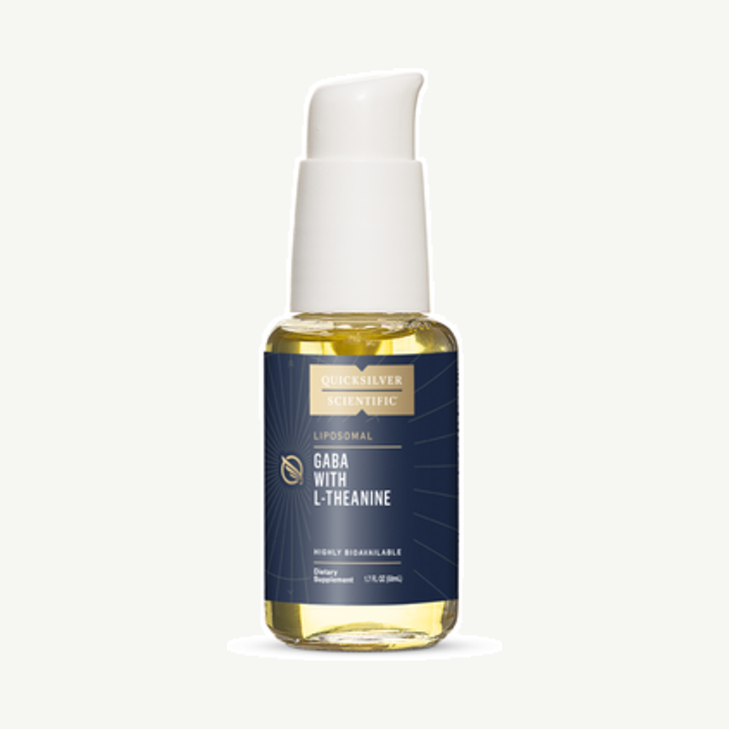 Förpackningen till Liposomal GABA & L-Theanine 50ml