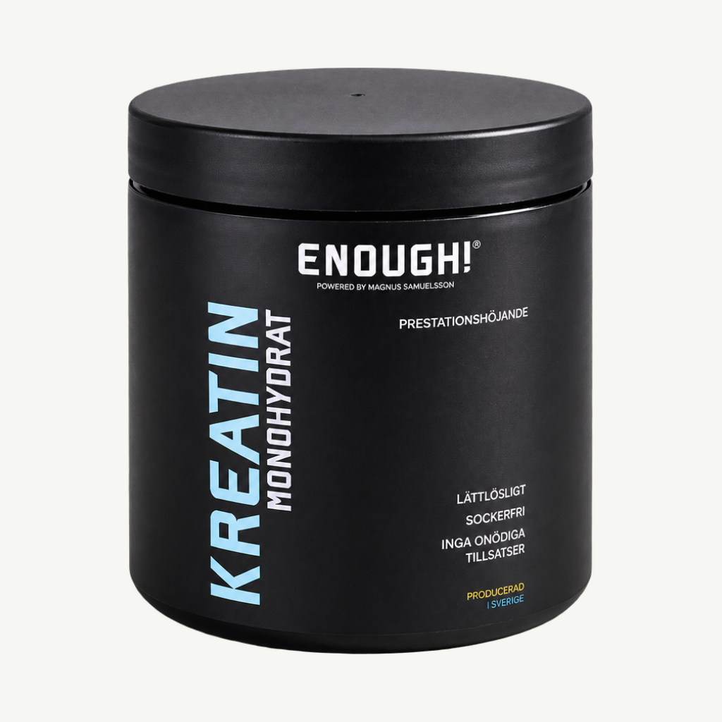 Förpackningen till Kreatin Naturell 300 g