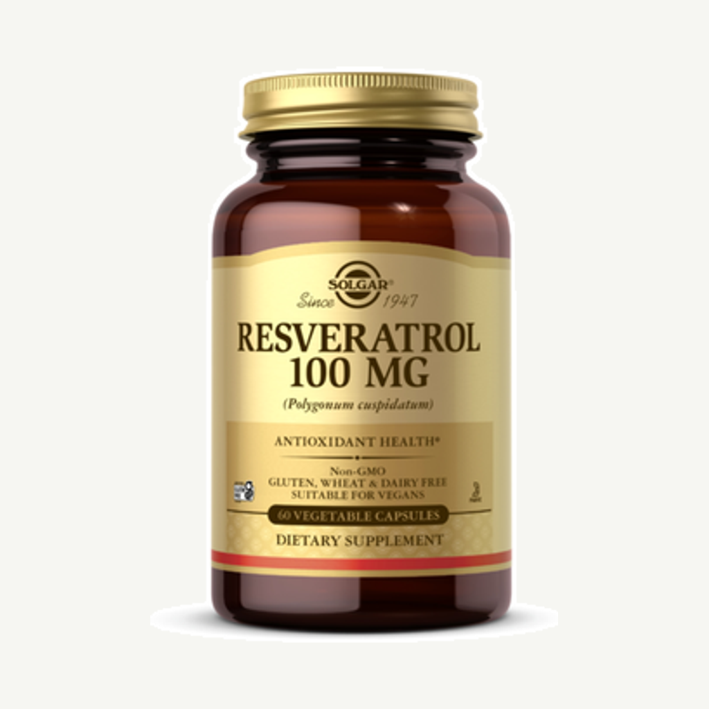 Förpackningen till Resveratrol 100mg 60k