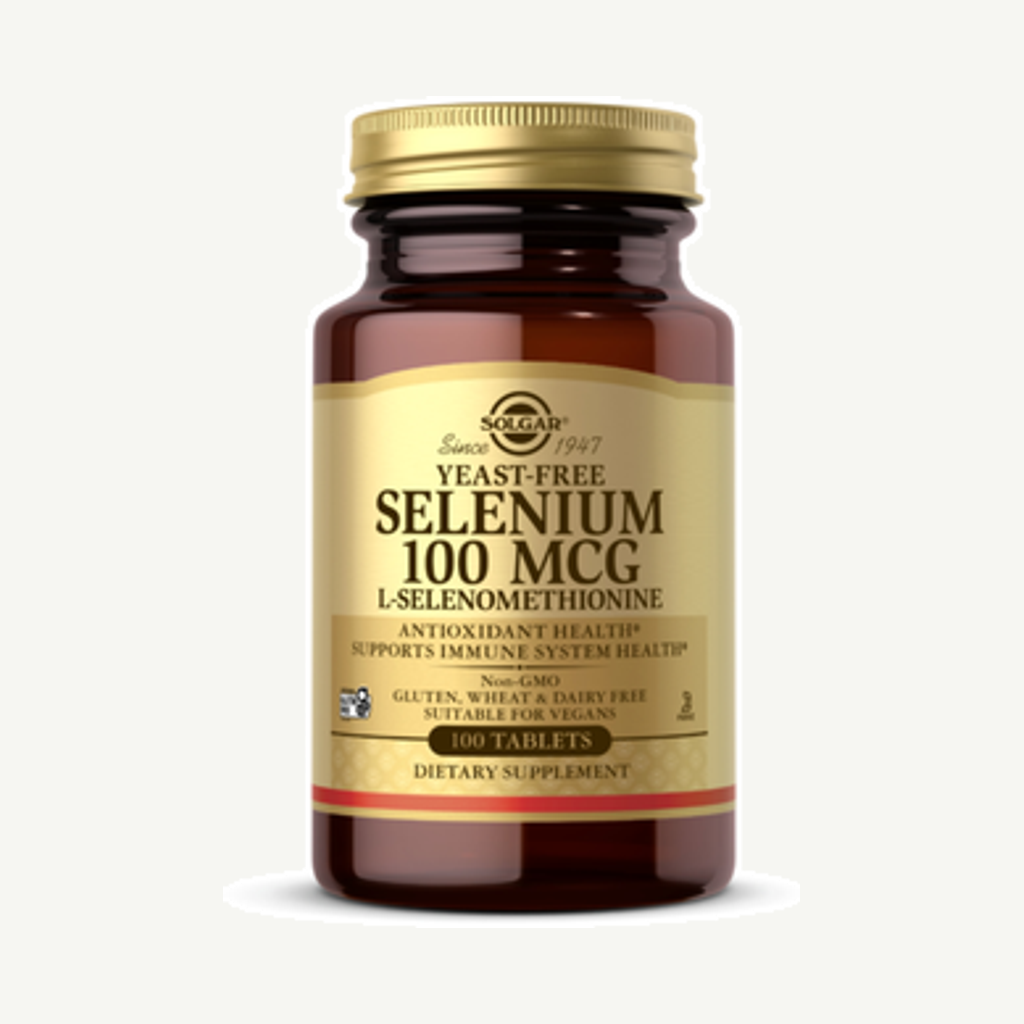 Förpackningen till Selenium-6 100mcg 100t