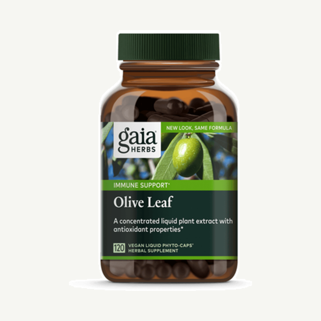 Förpackningen till Olive Leaf Extract 60k