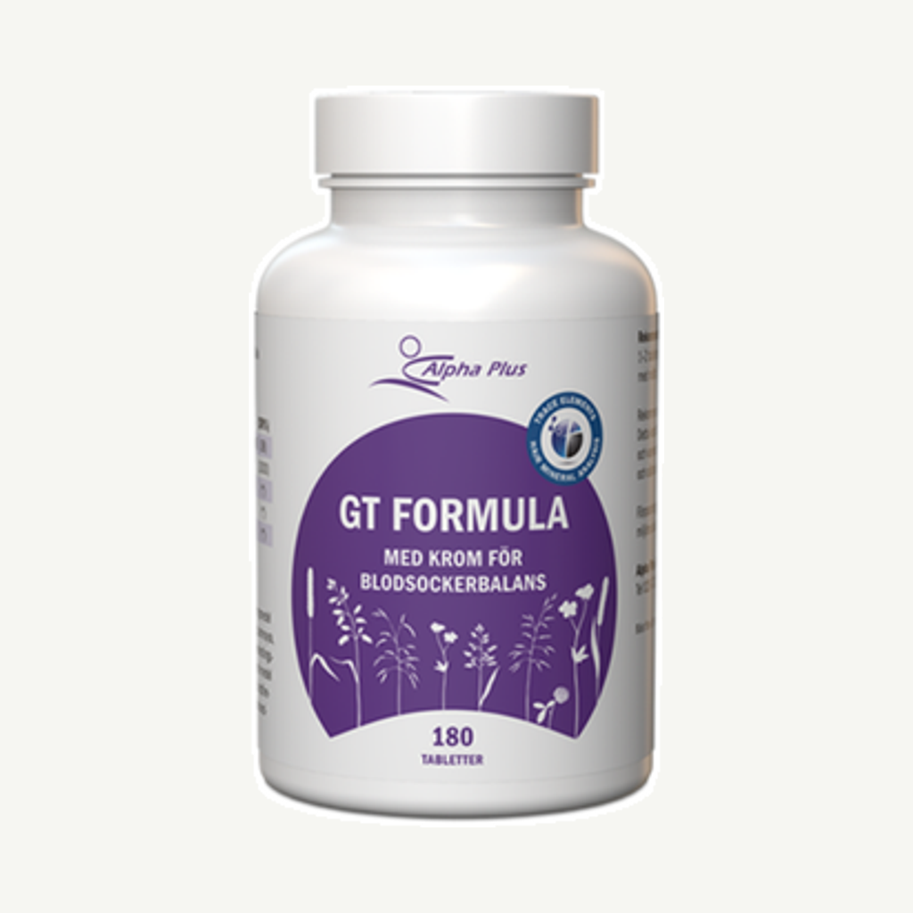 Förpackningen till GT Formula Krom 22mcg 180t