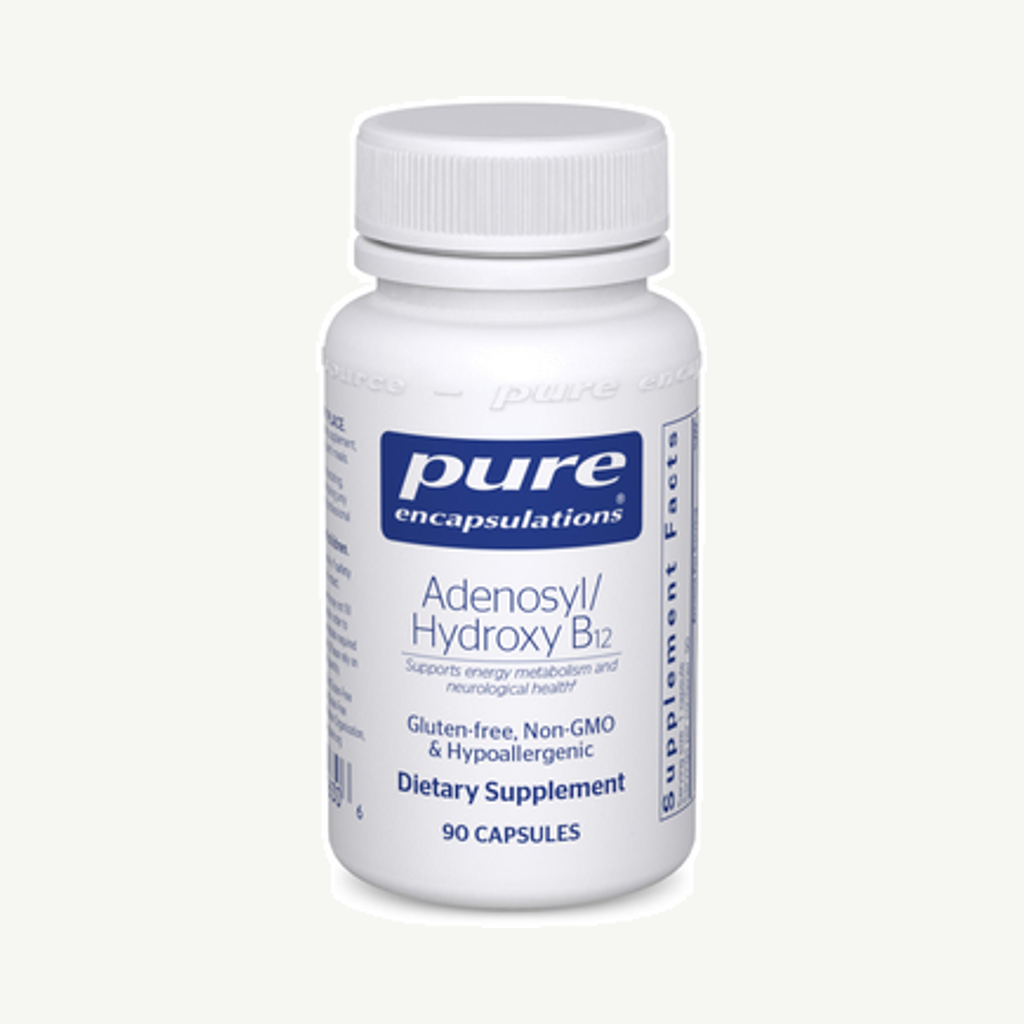 Förpackningen till B12 Adenosyl/Hydroxy 90k