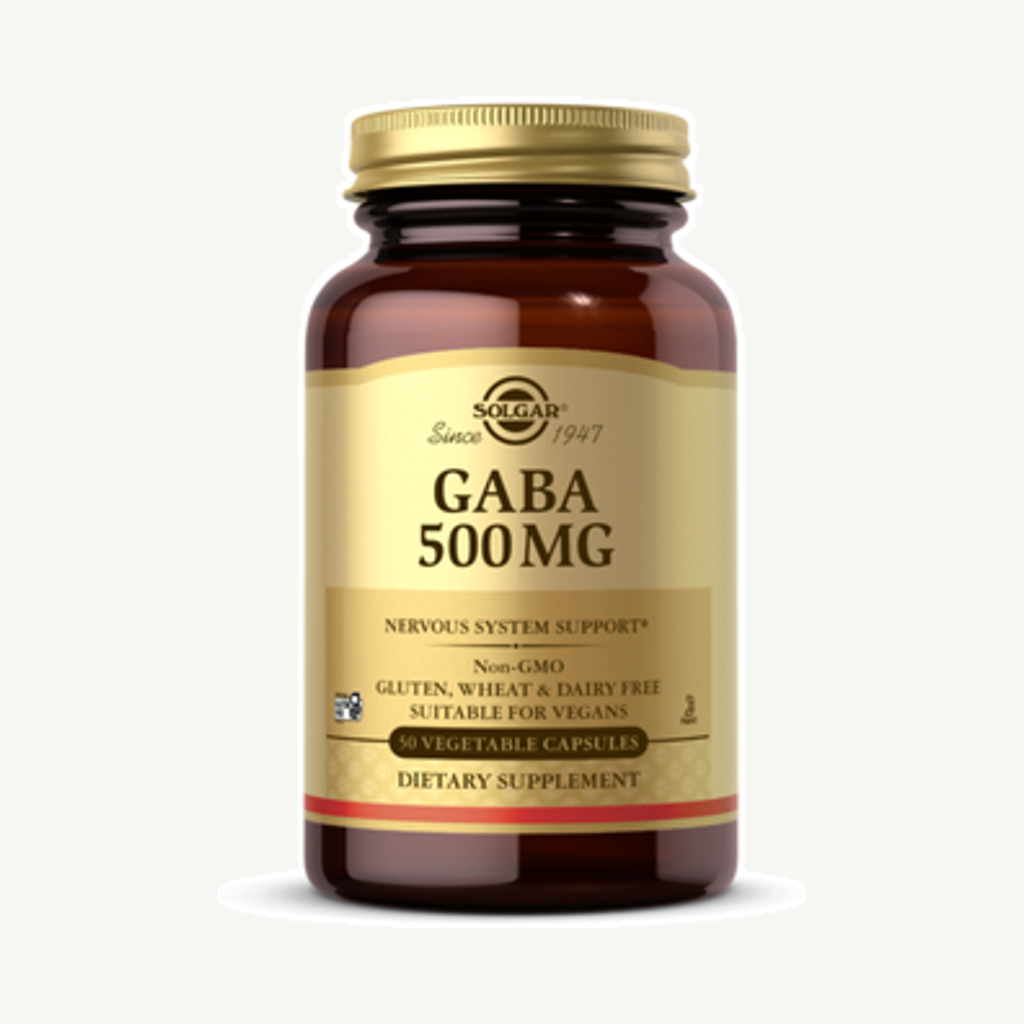 Förpackningen till GABA 500mg 50k