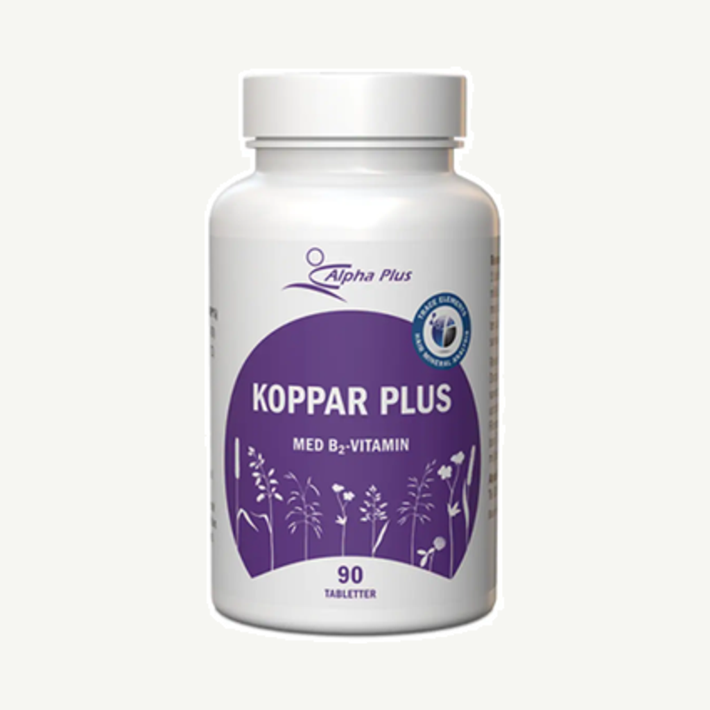 Förpackningen till Koppar Plus 90t