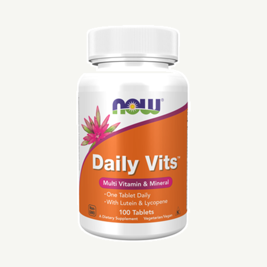 Förpackningen till Daily Vits One-Per-Day 100t