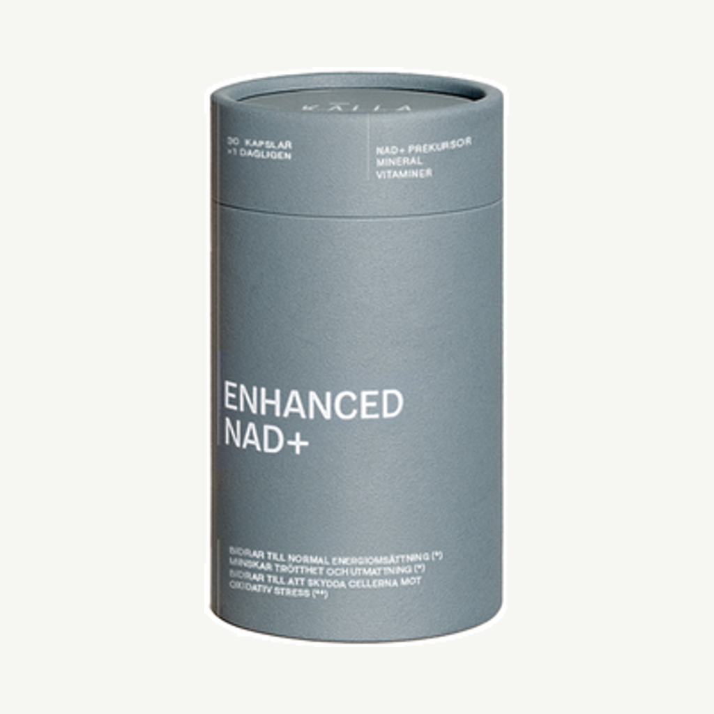 Förpackningen till Enhanced NAD+ 30k