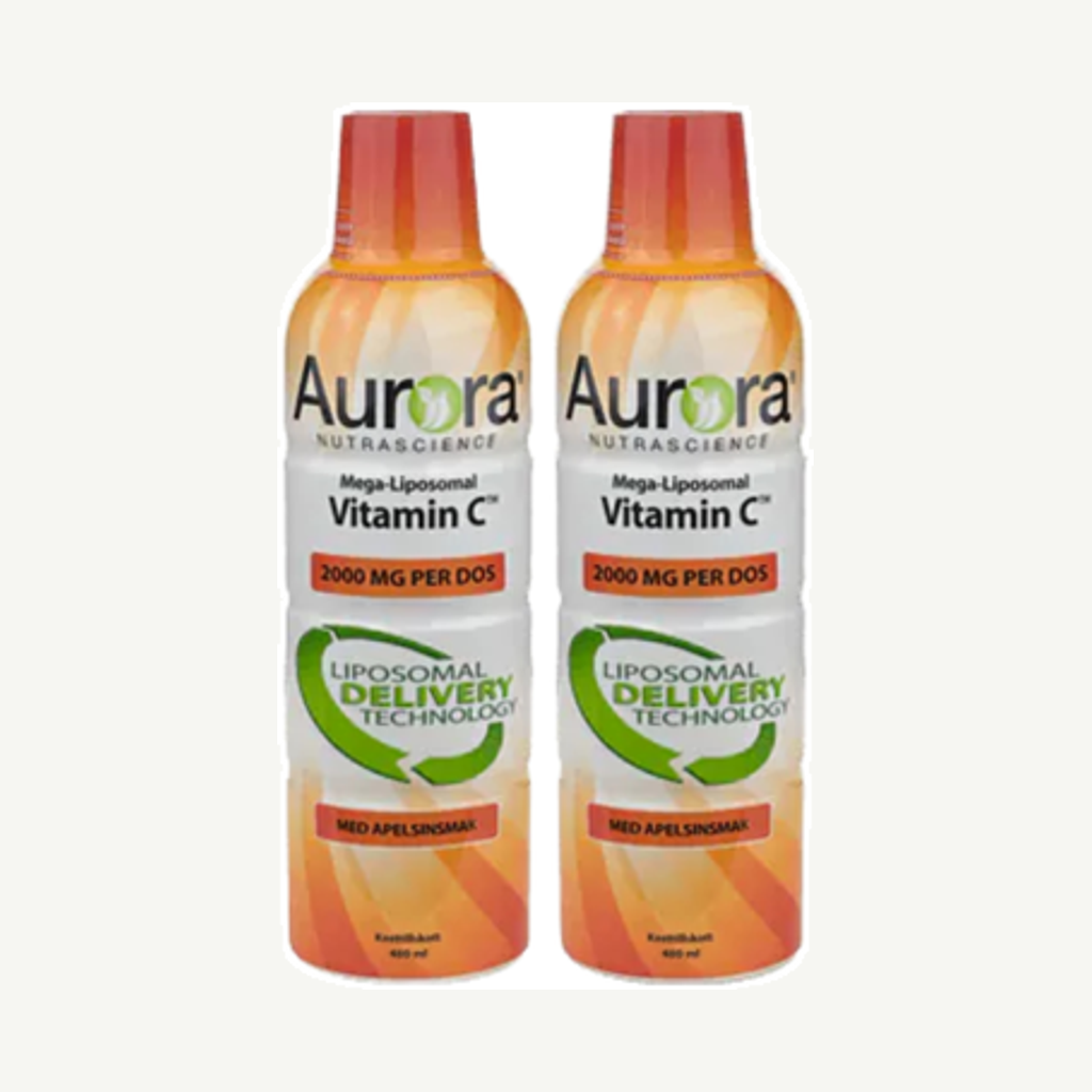 Förpackningen till Liposomal C 2000mg Ekonomipack 2x480ml