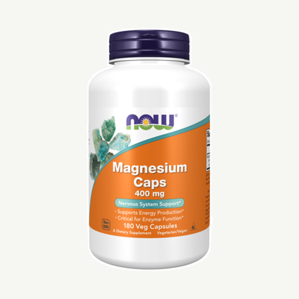 Förpackningen till Magnesium 400mg 180k
