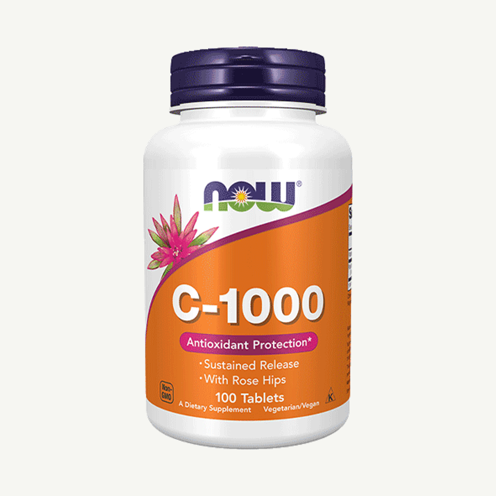 Förpackningen till C-1000 Vitamin C 100 tabletter