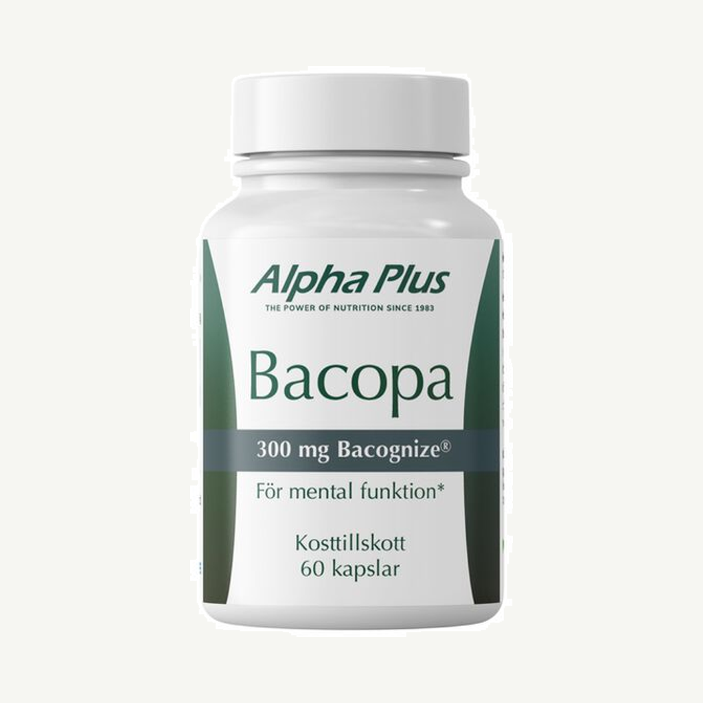 Förpackningen till Bacopa 60 kap