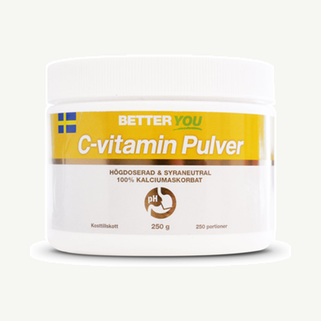 Förpackningen till C-vitamin 250g