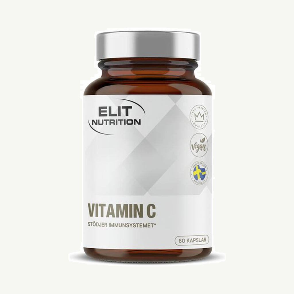 Förpackningen till Vitamin C 60 caps