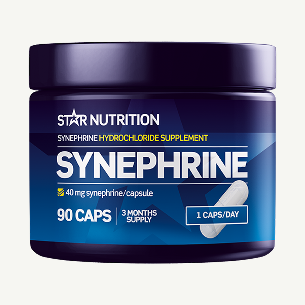 Förpackningen till Synephrine Fettförbrännare 90 Kapslar