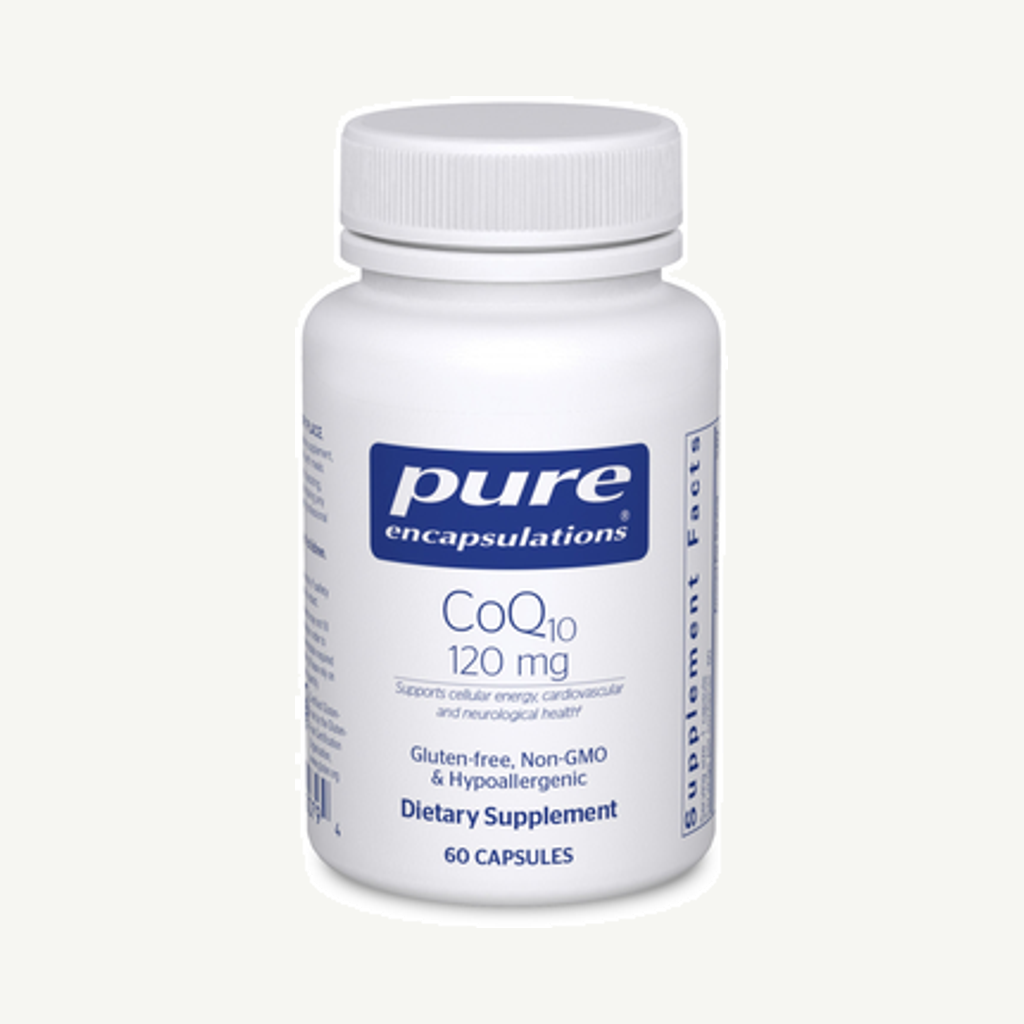 Förpackningen till CoQ10 120mg 60k