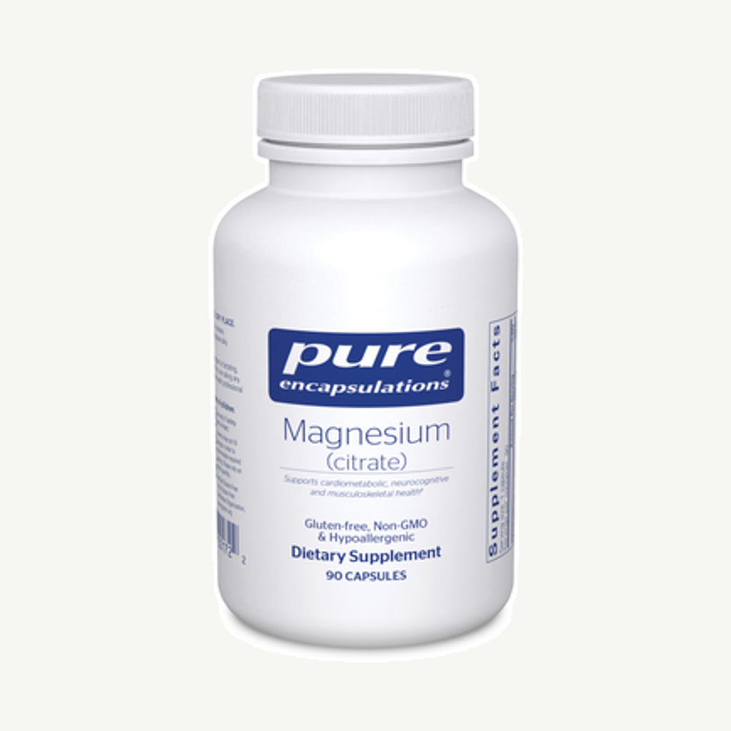 Förpackningen till Magnesium Citrate 90k