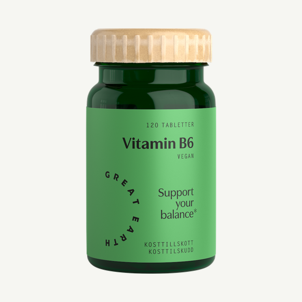 Förpackningen till Vitamin B6, 120 tabl