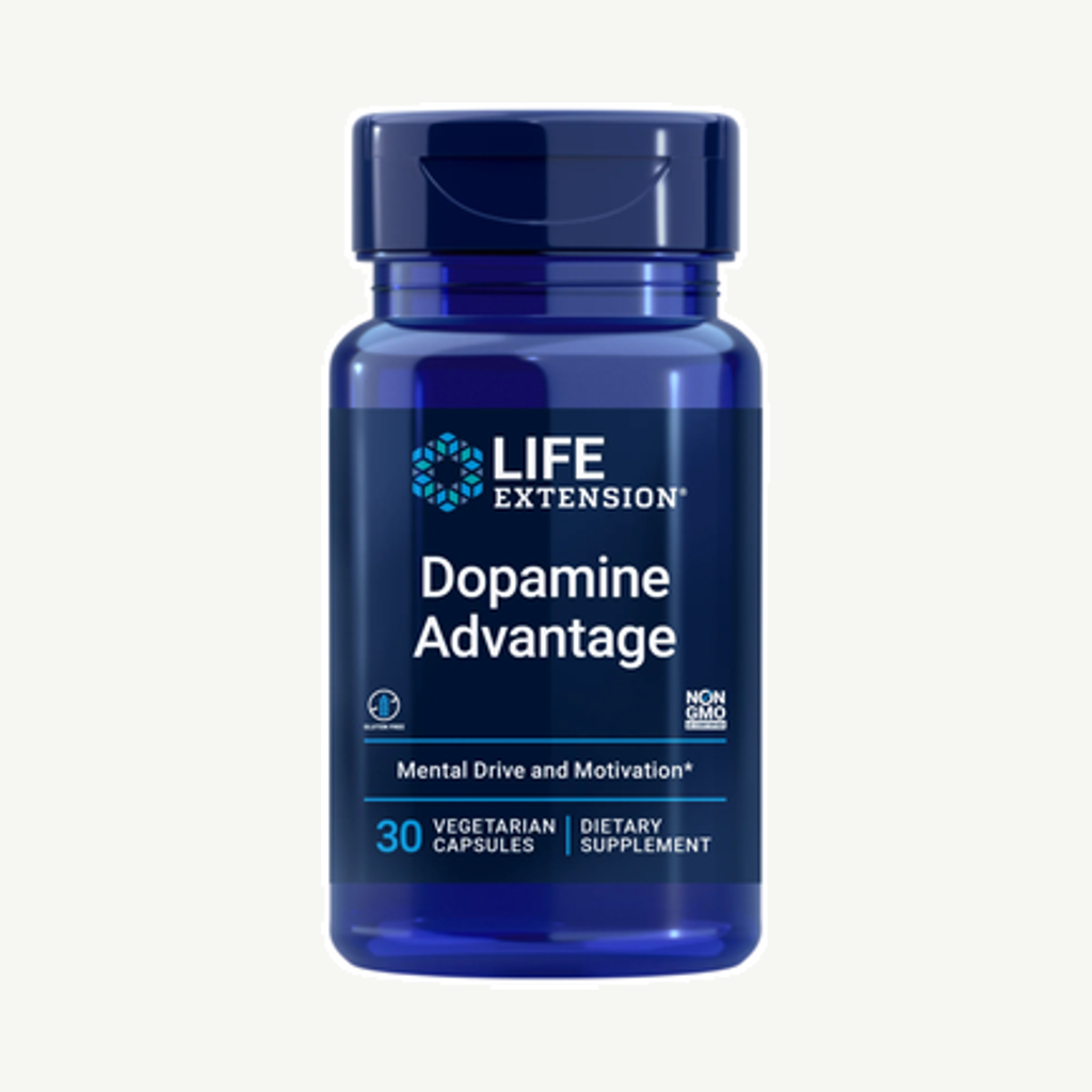 Förpackningen till Dopamine Advantage 30k