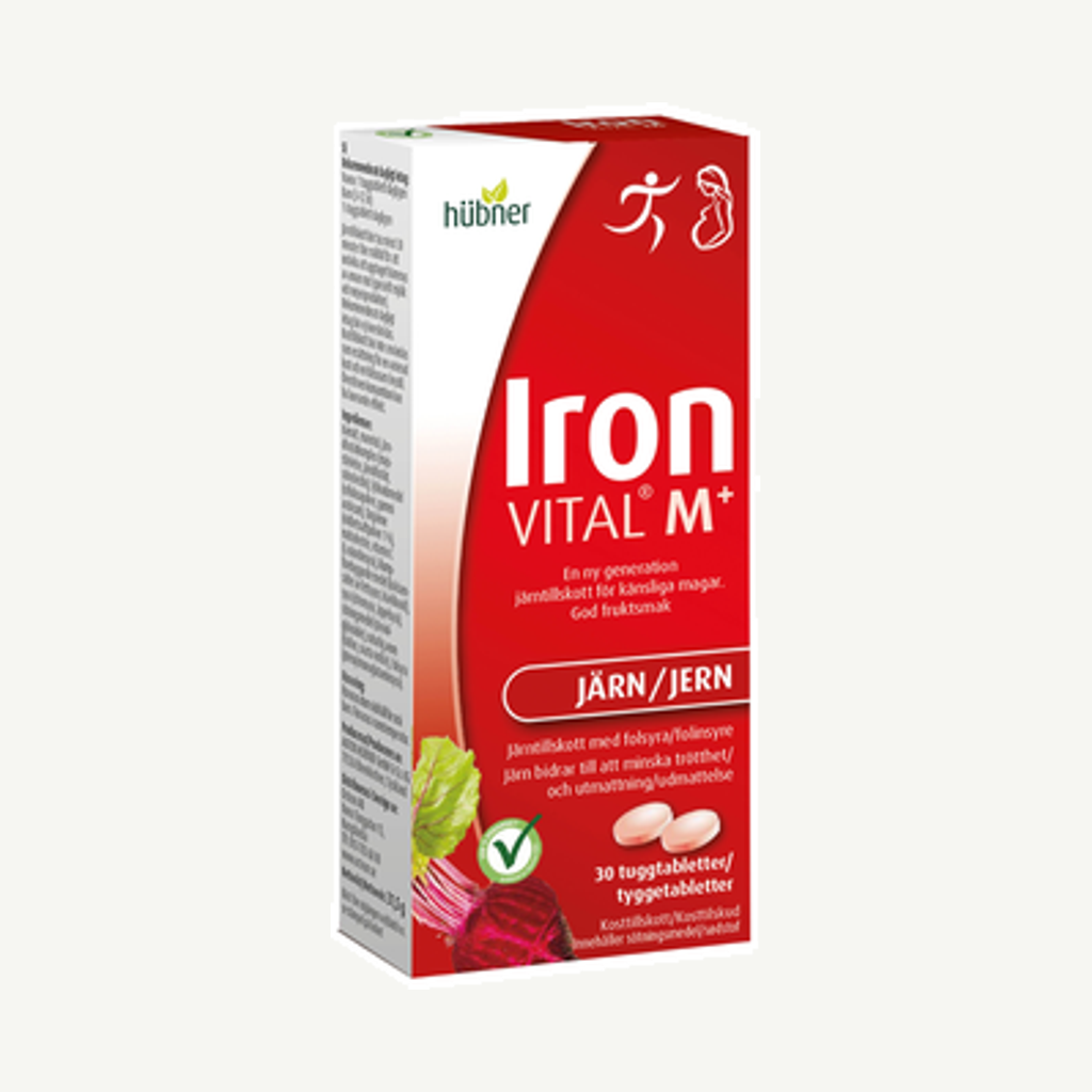 Förpackningen till Iron Vital M+ 30t