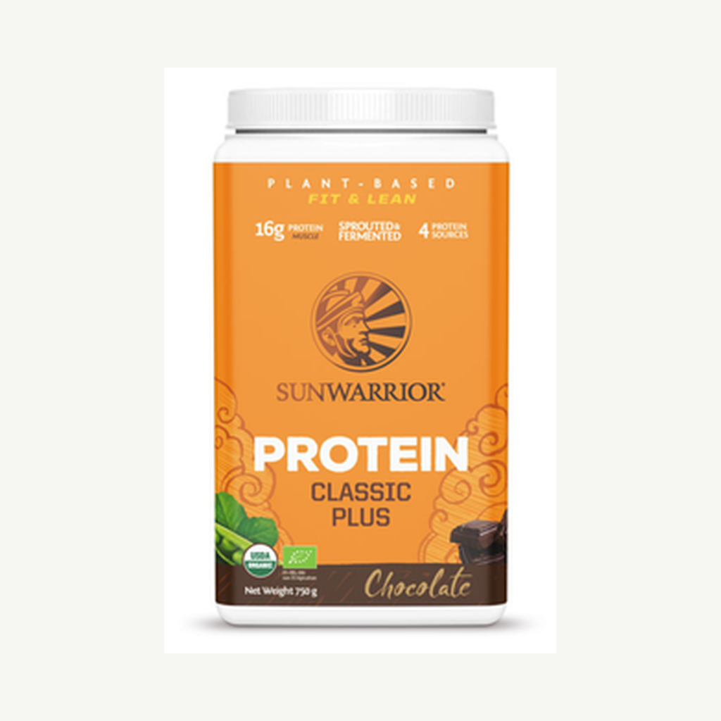 Förpackningen till Protein Classic Plus Choklad 750g