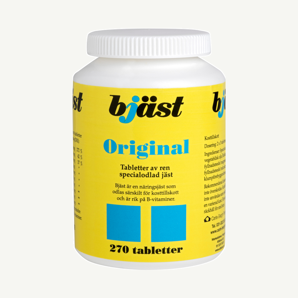 Förpackningen till Bjäst Original Tabletter 270 st