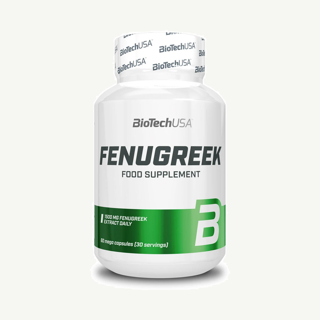 Förpackningen till BioTechUSA Fenugreek 60 caps