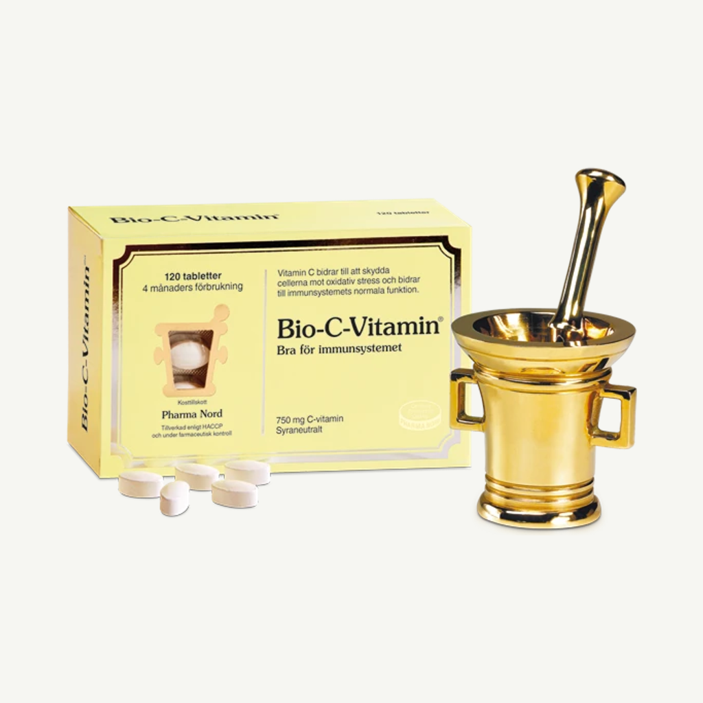 Förpackningen till Bio-C-Vitamin 120 st