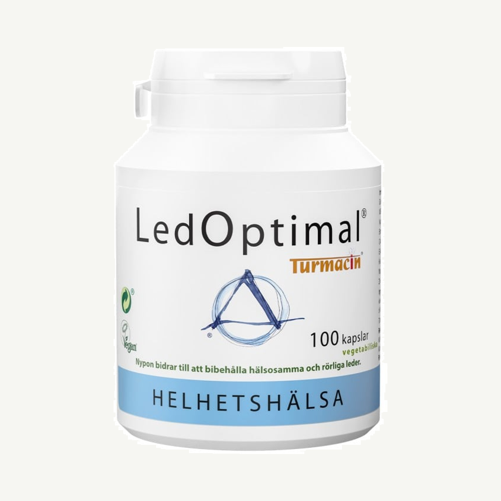 Förpackningen till Helhetshälsa LedOptimal 100 kapslar