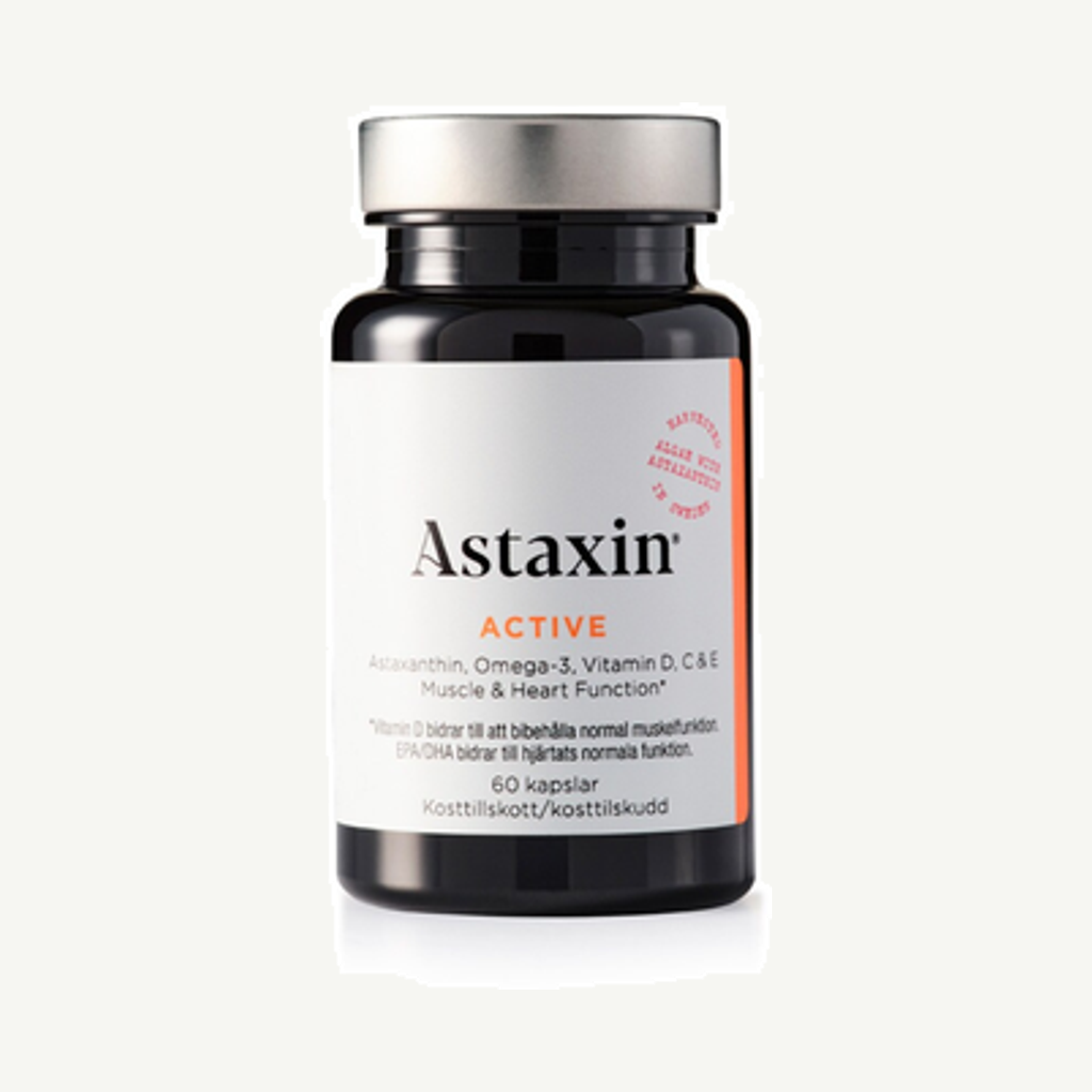 Förpackningen till Astaxin Active 60k