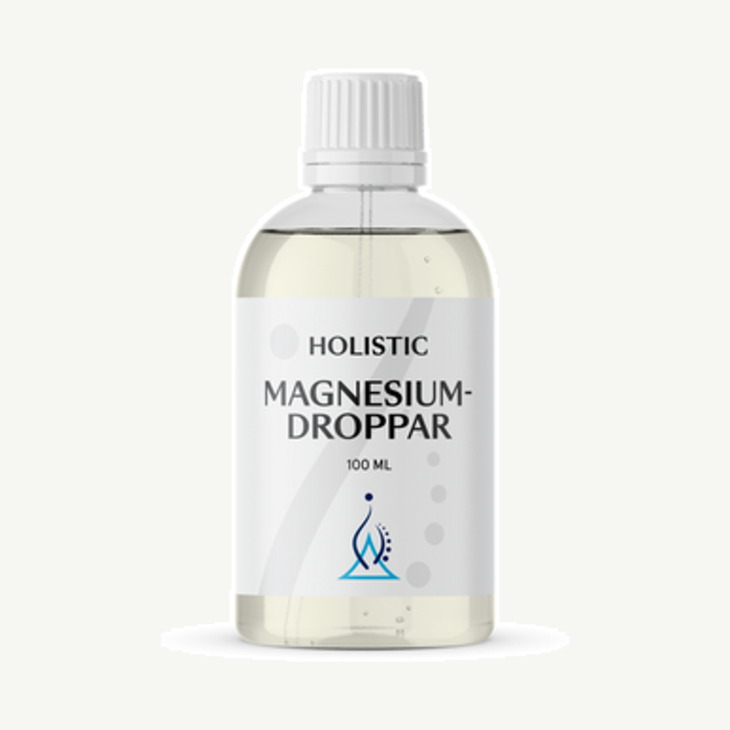 Förpackningen till Magnesiumdroppar 100ml
