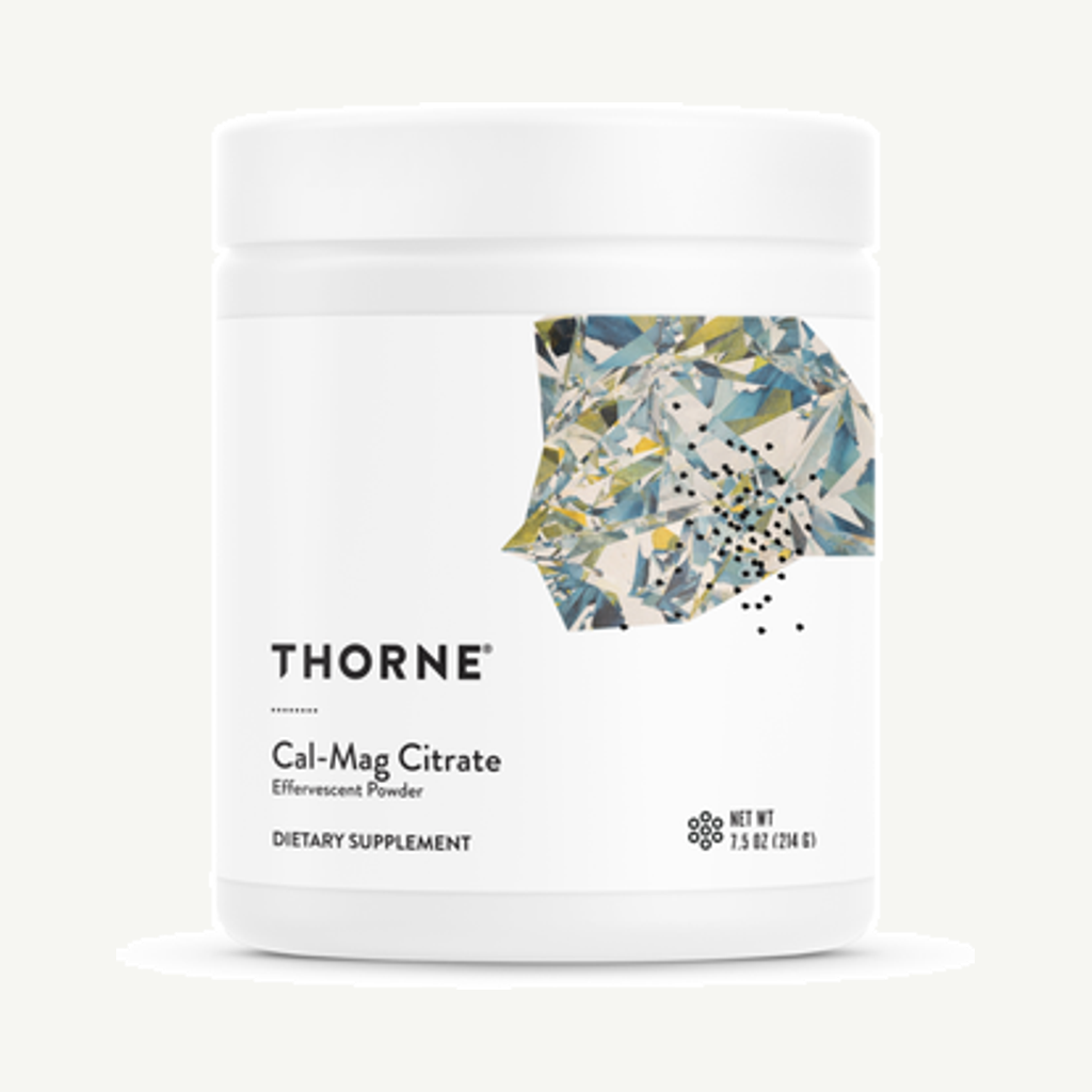 Förpackningen till Cal-Mag Citrate + Vitamin C 214g