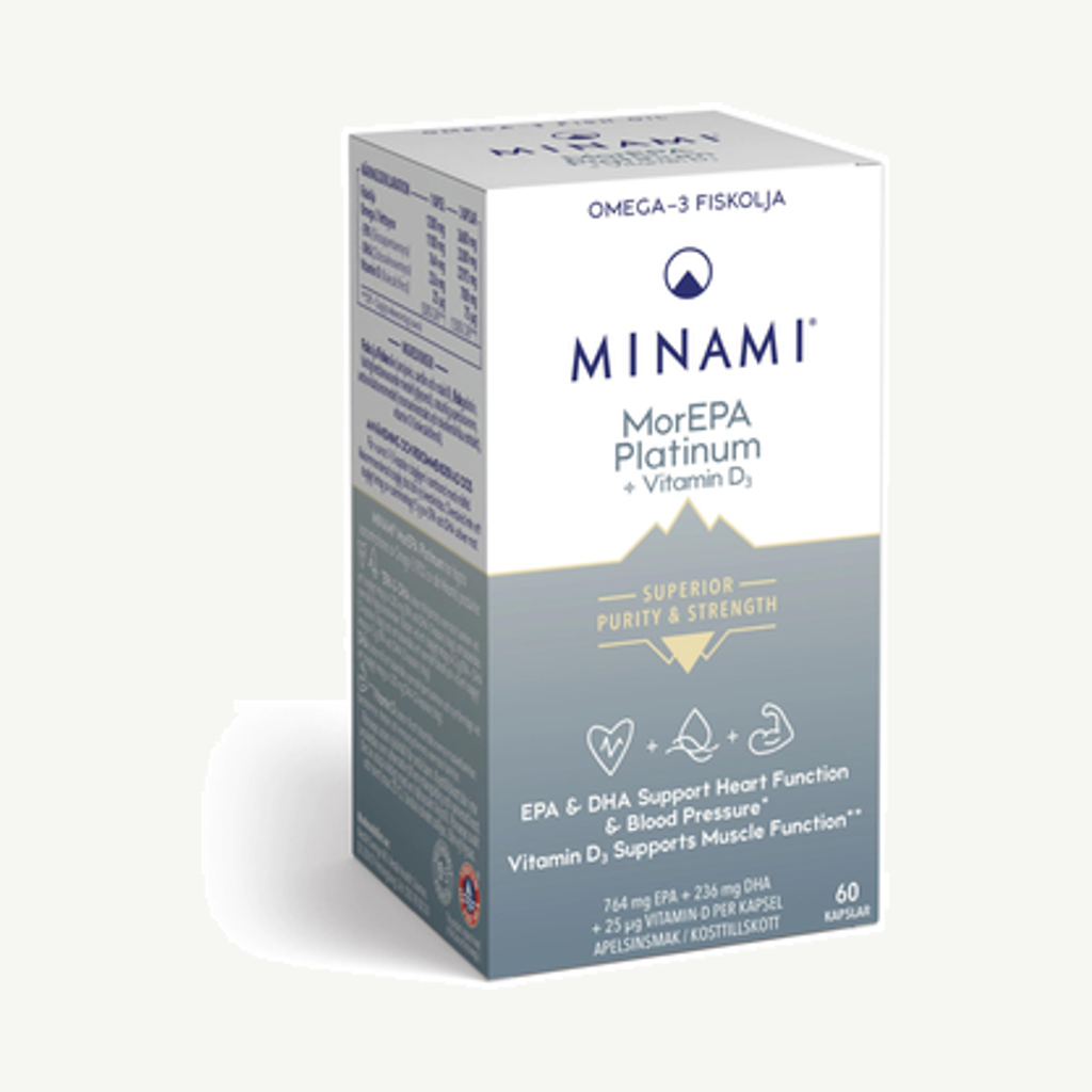 Förpackningen till Minami Platinum 90% 60k