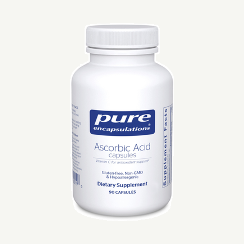 Förpackningen till Ascorbic Acid 90k