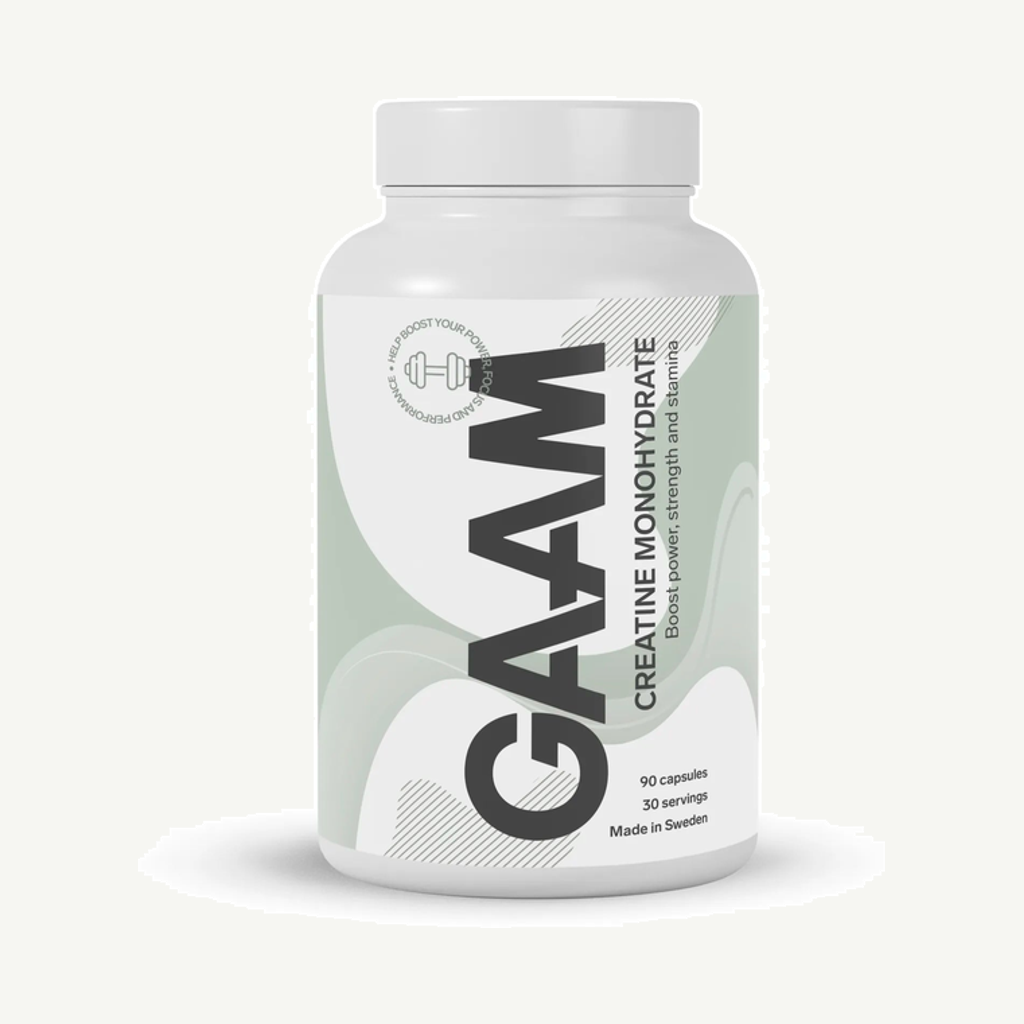 Förpackningen till Creatine Monohydrate 90 kapslar