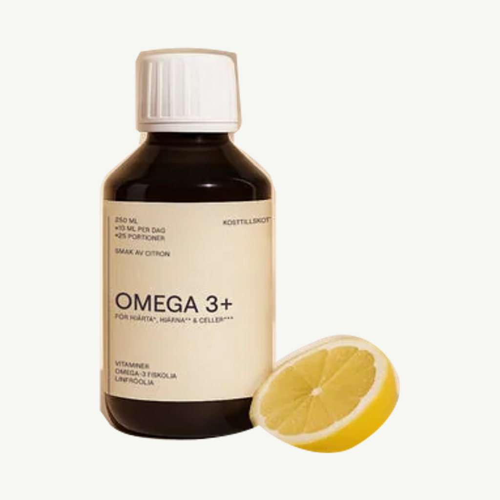 Förpackningen till Omega 3+