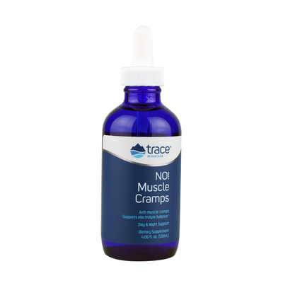 Förpackningen till No Muscle Cramps 120ml